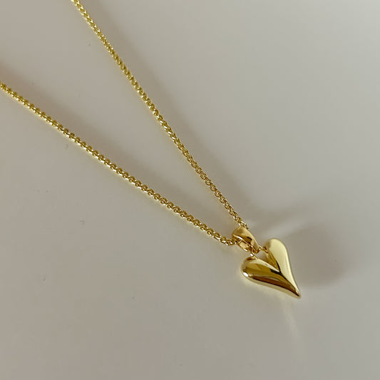 Puffy Heart Necklace
