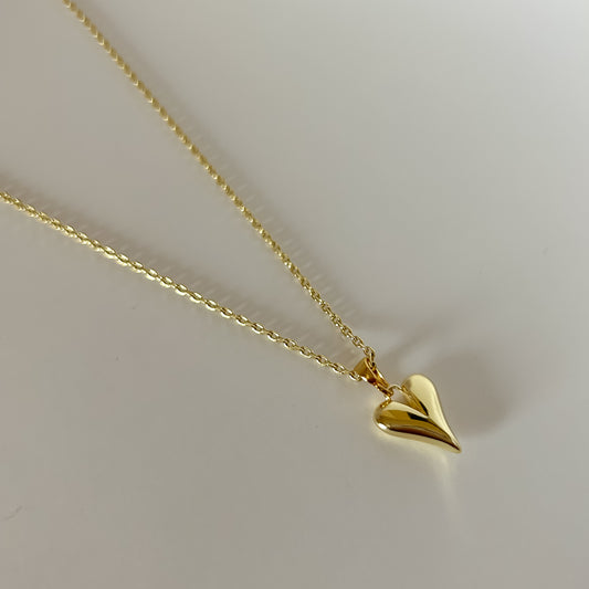 Puffy Heart Necklace