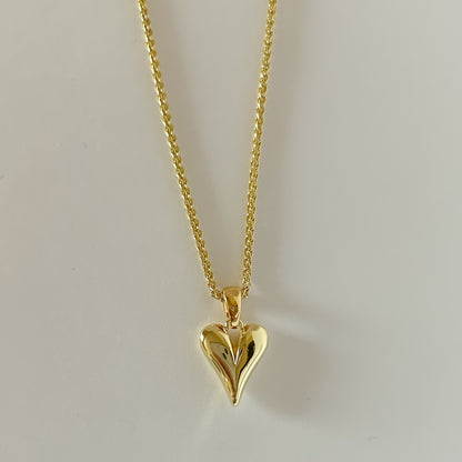 Puffy Heart Necklace
