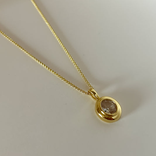 Oval Embrace Necklace