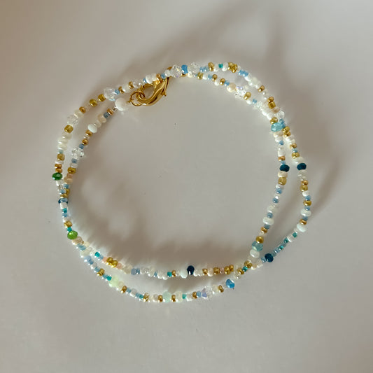 Starry Night Bead Necklace