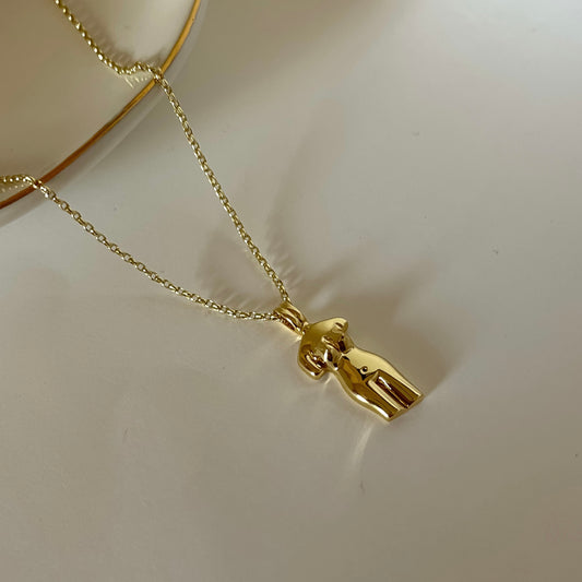 Golden Silhouette Necklace